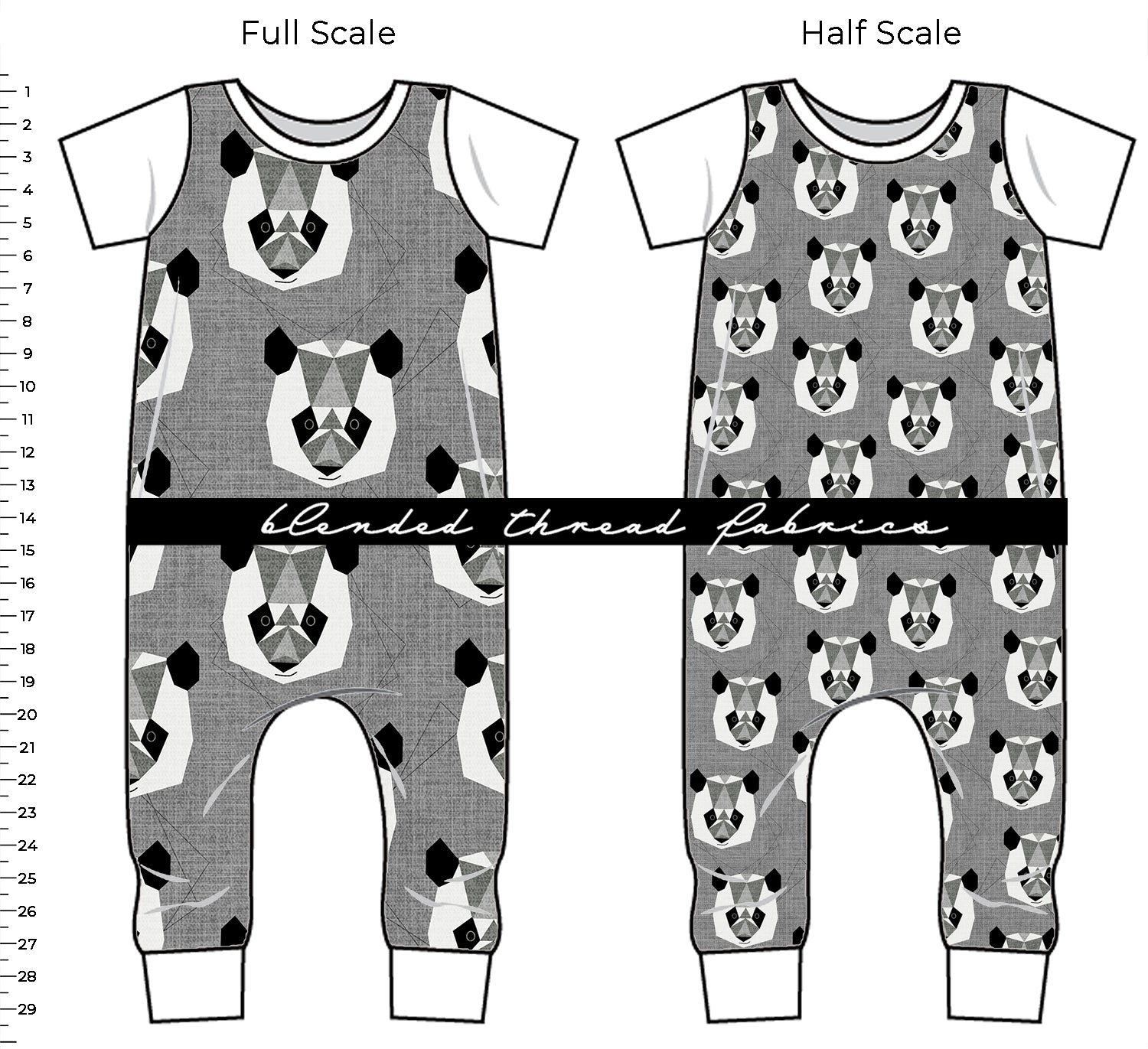 Threads Panda PRE ORDER - Pandas – Blended Thread Fabrics