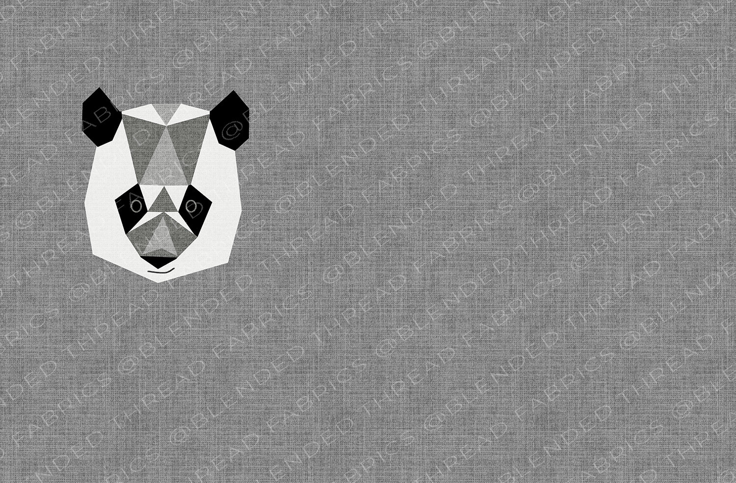 Threads Panda PRE ORDER - Panda Yard Panel – Blended Thread Fabrics
