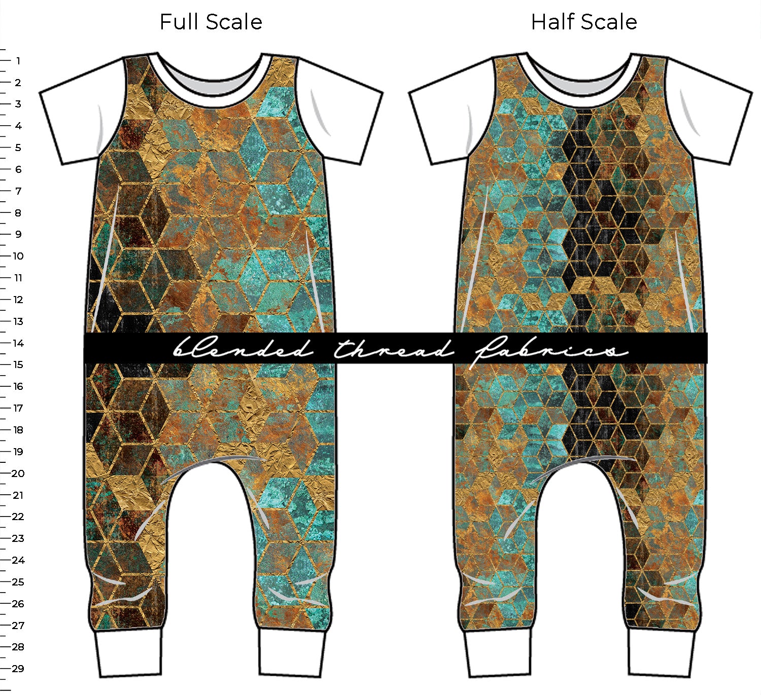 PRE ORDER - Patina Geo – Blended Thread Fabrics