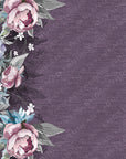 Peonies Border Print