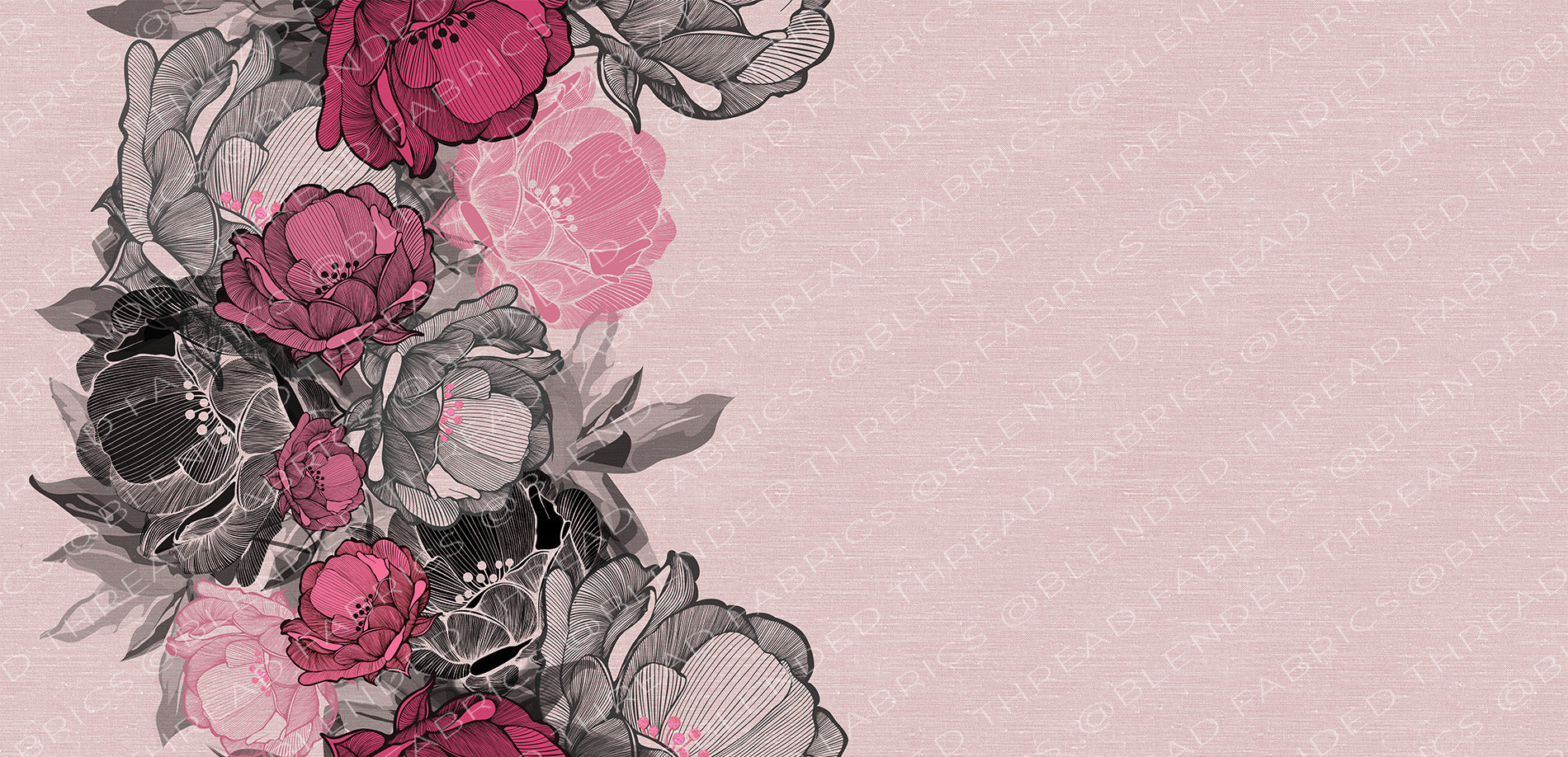 PRE ORDER - Pink Anemone Border