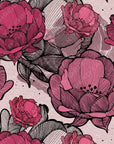 PRE ORDER - Pink Anemone Yardage