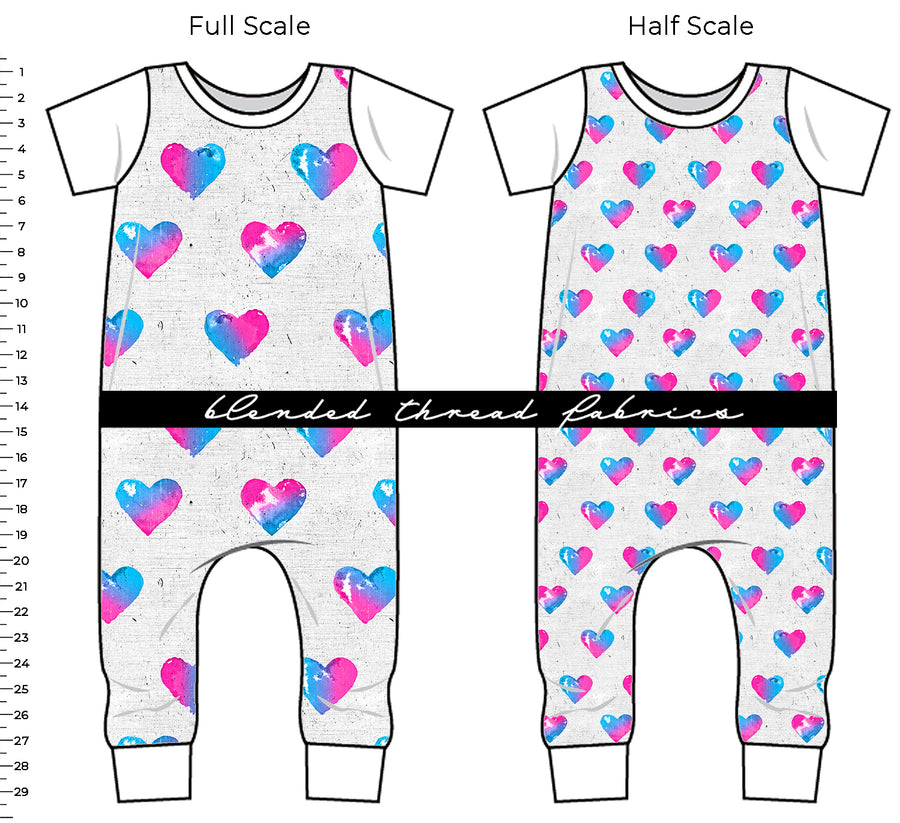 PRE ORDER - Pink And Blue Hearts