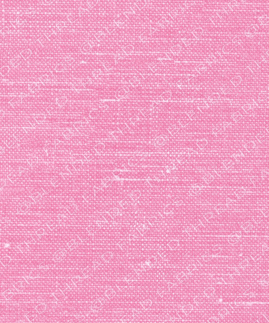 Pink Bubblegum Linen Look