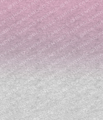 PRE ORDER - Pink Grey Heather Ombre