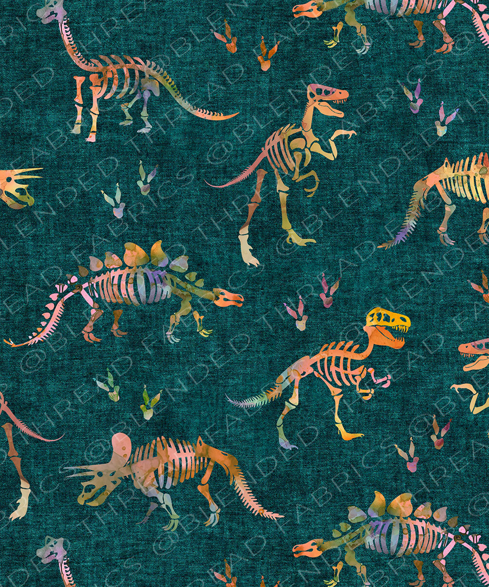 PRE ORDER - Prismatic Dino Updated – Blended Thread Fabrics