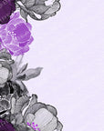 PRE ORDER - Purple Anemone Border