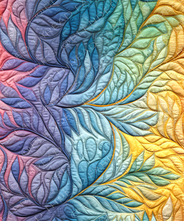 Quilted Summer Leaves