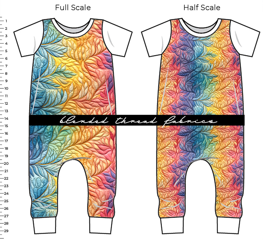 PRE ORDER - Quilted Summer Leaves