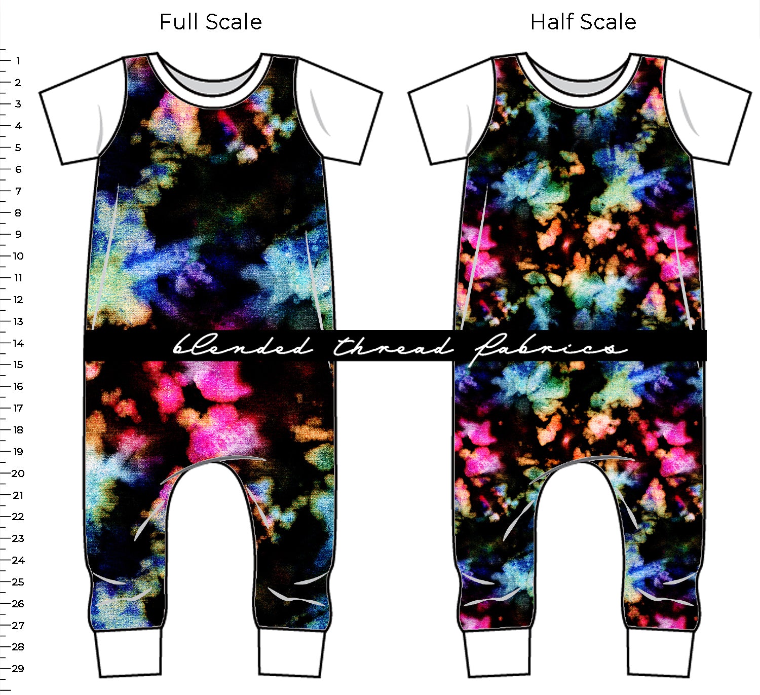 PRE ORDER - Rainbow Bleach – Blended Thread Fabrics