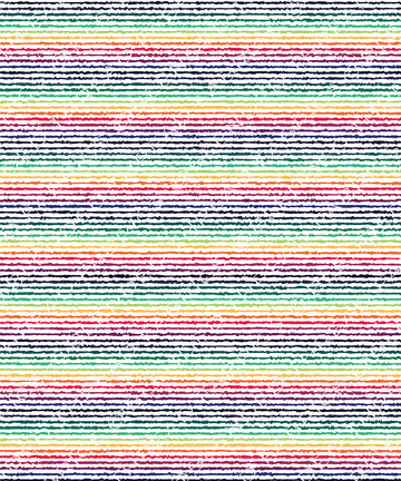 PRE ORDER - Rainbow Micro Stripe