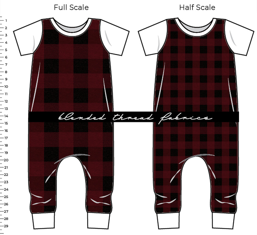 PRE ORDER - Red Textured Buffalo Plaid