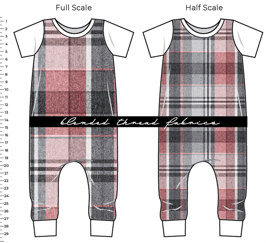 PRE ORDER - Rose Quartz Plaid