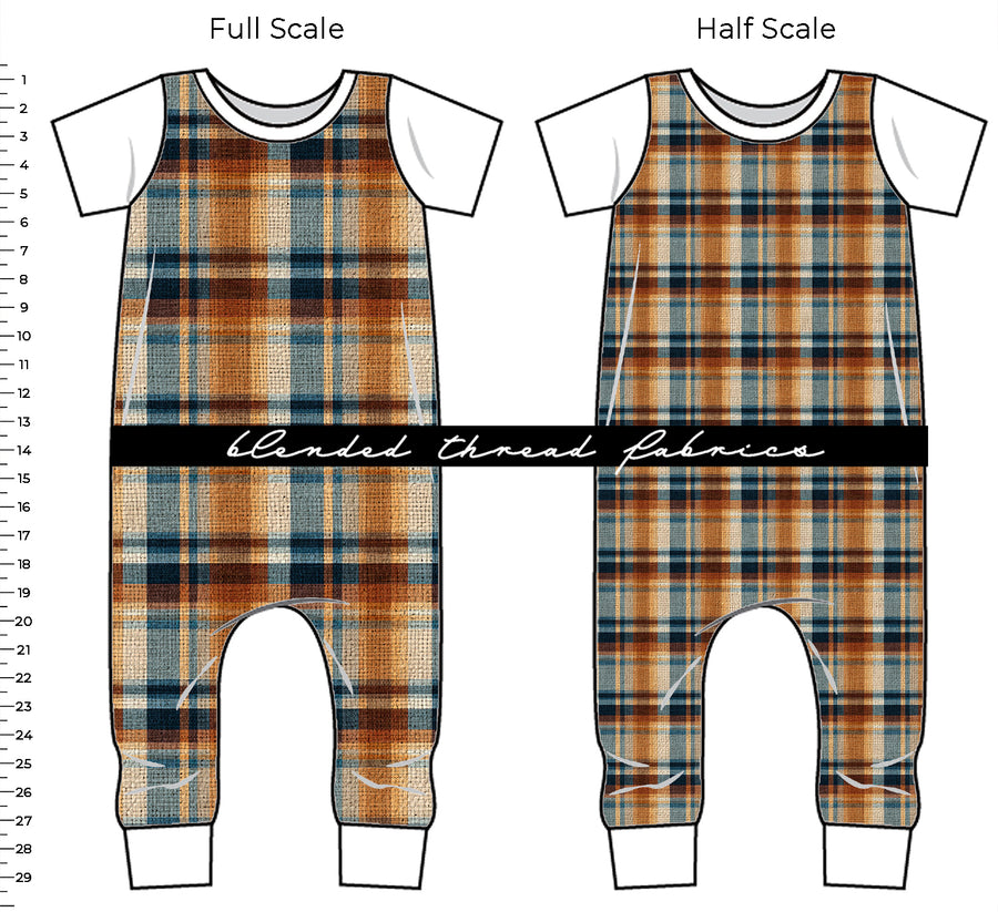 PRE ORDER - Sapphire Plaid