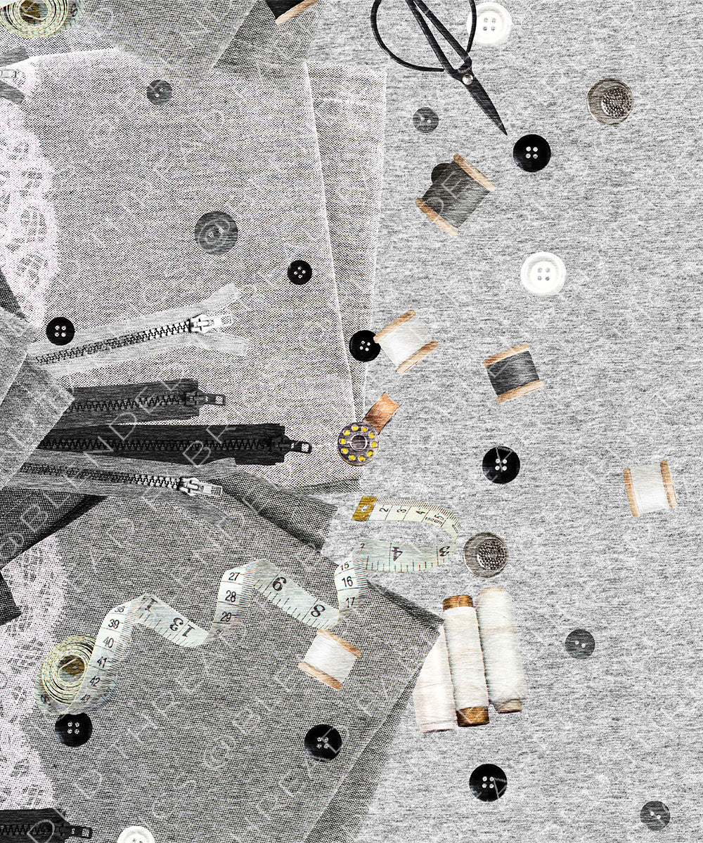 PRE ORDER - Sewing Border – Blended Thread Fabrics