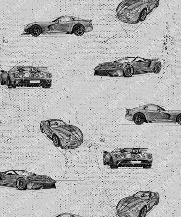 PRE ORDER - Sketched Cars