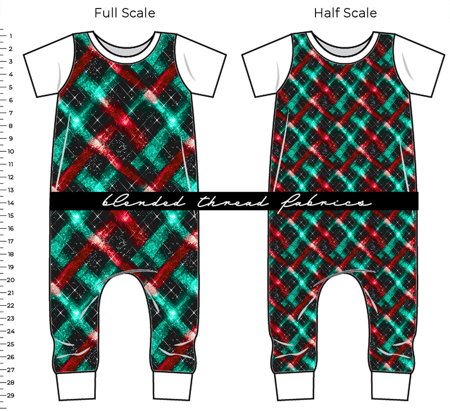 PRE ORDER - Sparkle Christmas Plaid