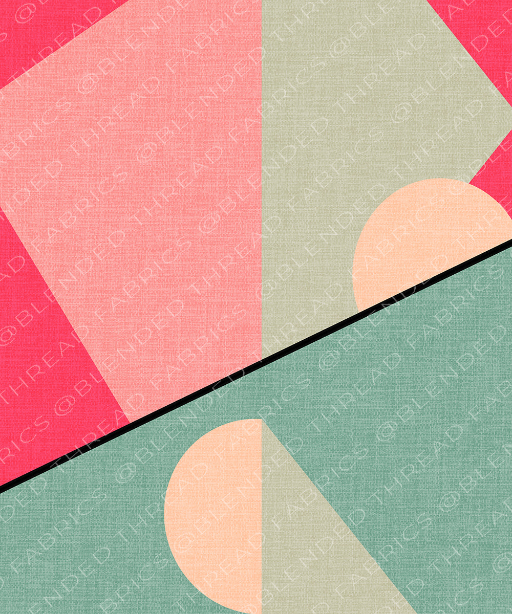 Spring Block Fabric PRE ORDER - Spring Blended Block – Blended Thread Fabrics