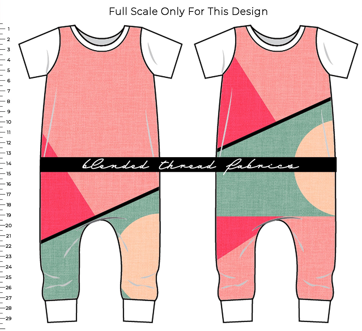 Spring Block Fabric PRE ORDER - Spring Blended Block – Blended Thread Fabrics