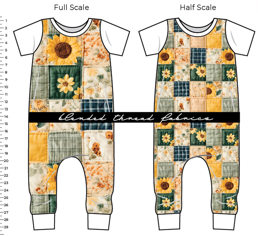 PRE ORDER - Sunflower Quilt Patchwork