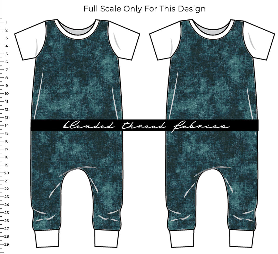 PRE ORDER - Teal Acid Wash