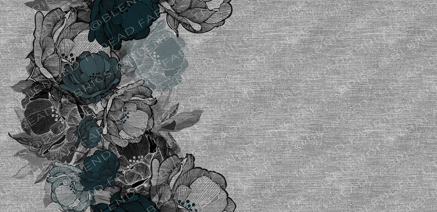 PRE ORDER - Teal Anemone Border