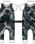 PRE ORDER - Teal Anemone Yardage