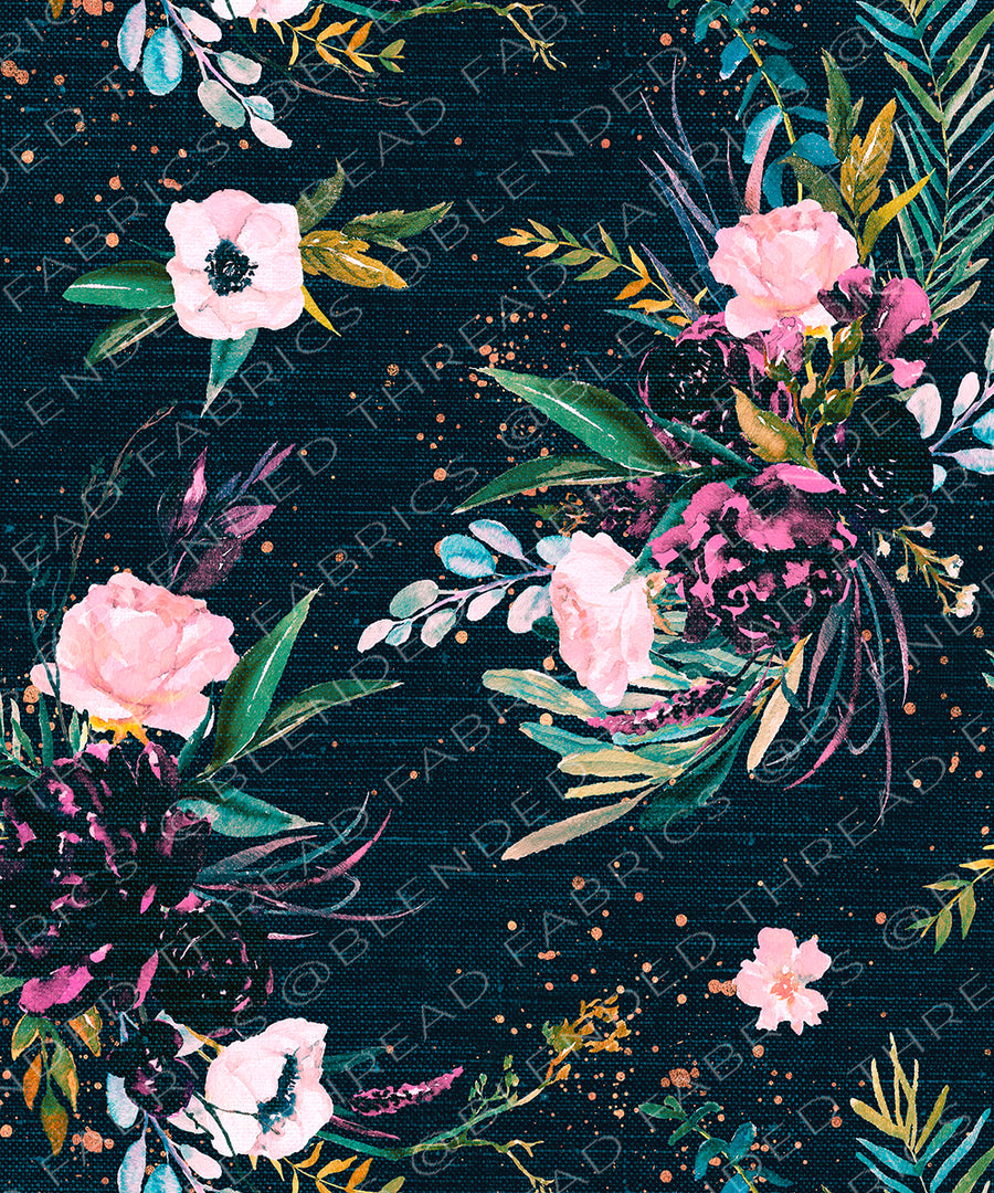 PRE ORDER - Teal Midnight Garden