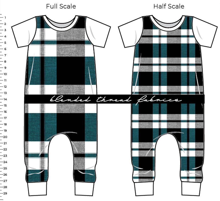 PRE ORDER - Teal Plaid