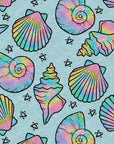 Tie Dye Seashells