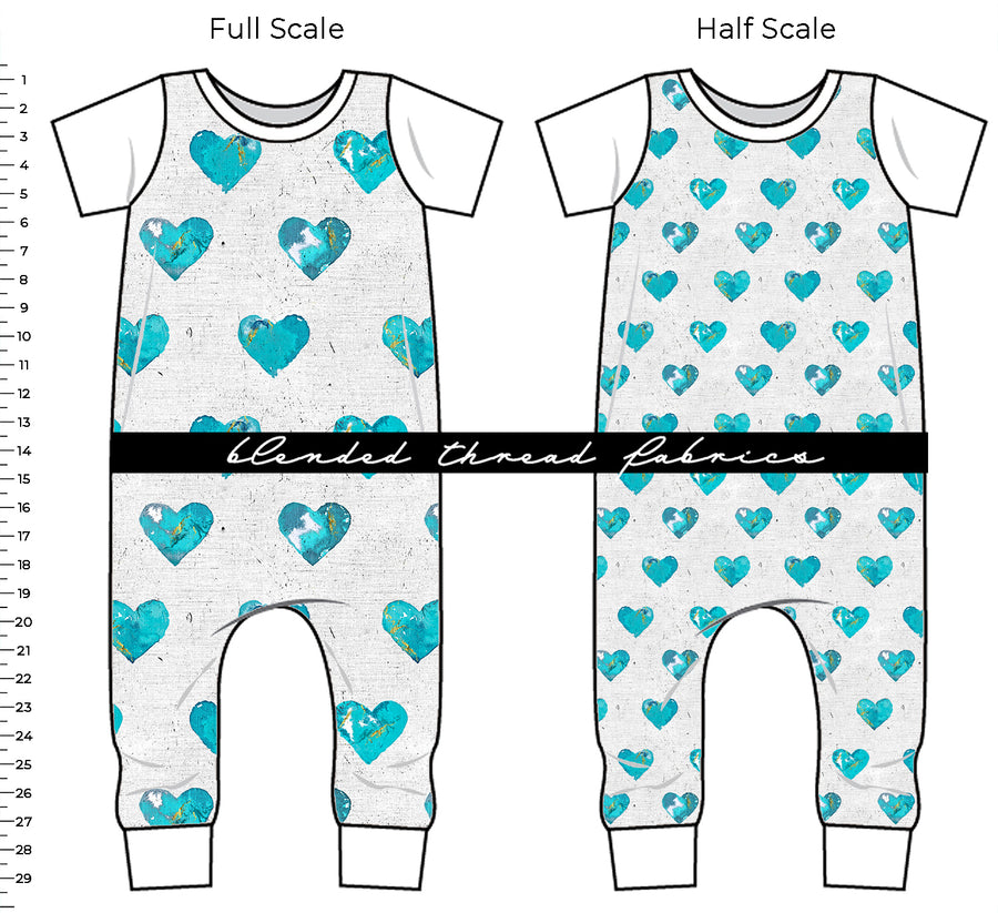 PRE ORDER - Turquoise Hearts