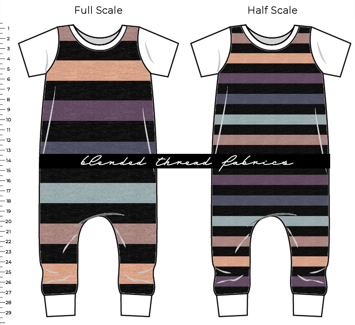 PRE ORDER - Urban Stripe – Blended Thread Fabrics