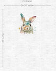 PRE ORDER - Watercolour Bunny Panel