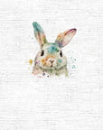 PRE ORDER - Watercolour Bunny Panel