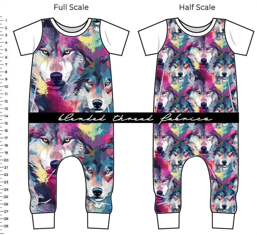 PRE ORDER - Watercolour Wolf