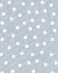 PRE ORDER - White Dots on Sky Blue