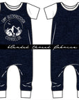 PRE ORDER - White and Navy Quityerbitchin Panel