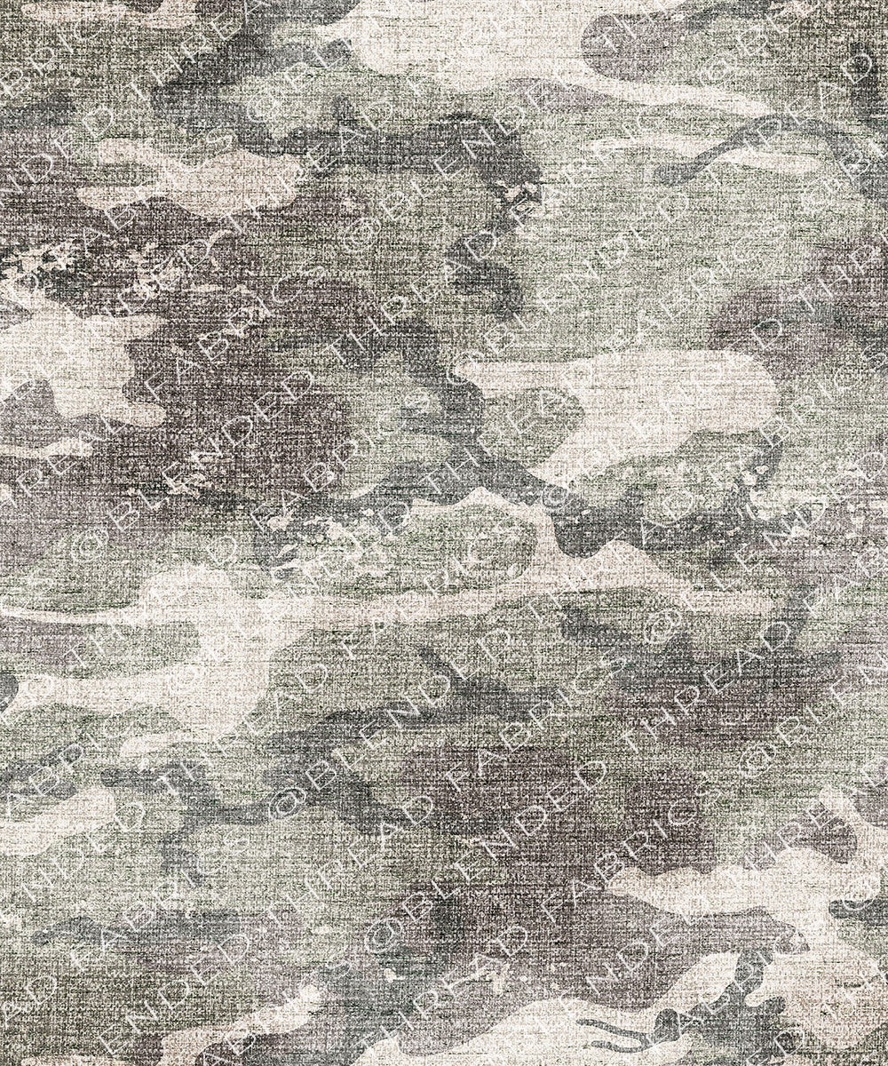 PRE ORDER - Worn Out Camo – Blended Thread Fabrics