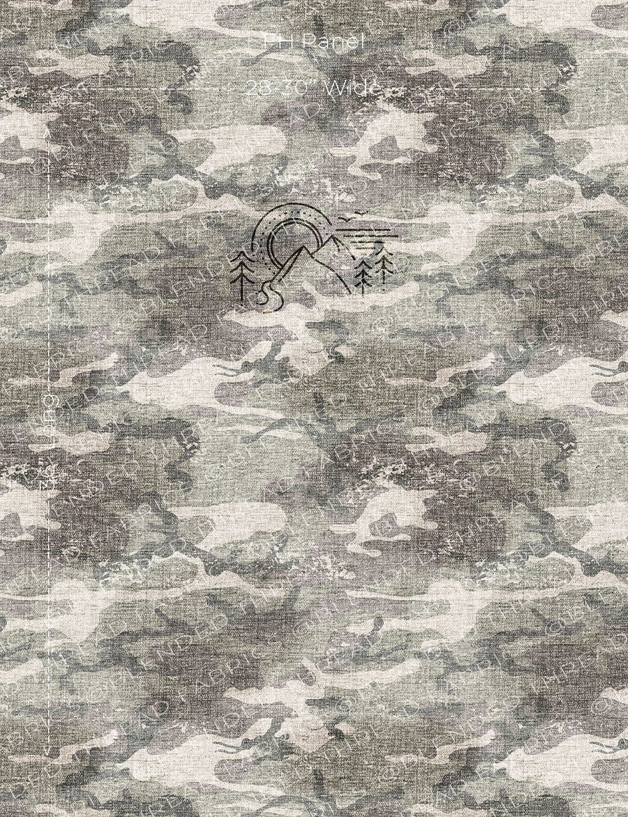 PRE ORDER - Worn Out Camo Backcountry Panel