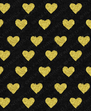 R46* - Halfscale Gold Hearts