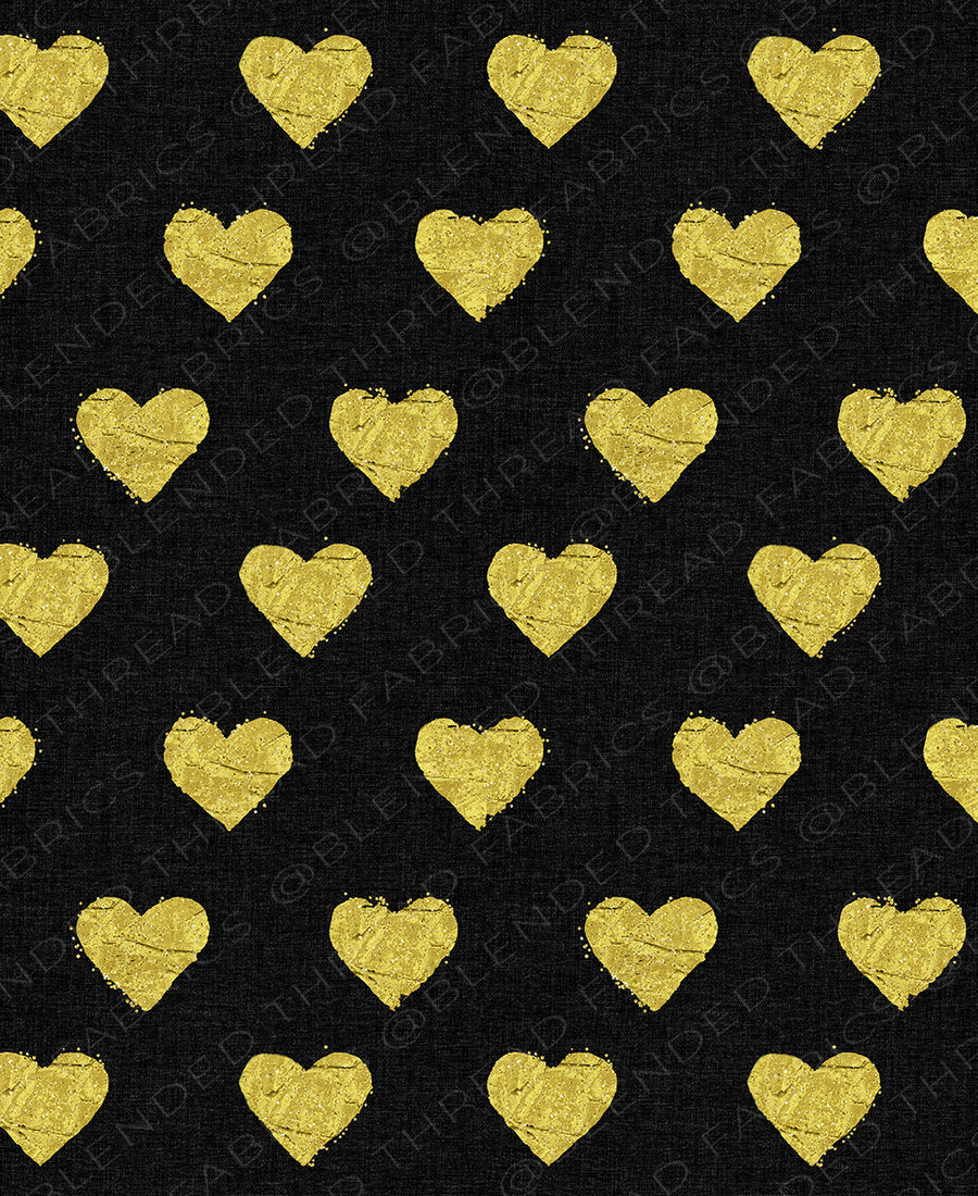 R46* - Halfscale Gold Hearts